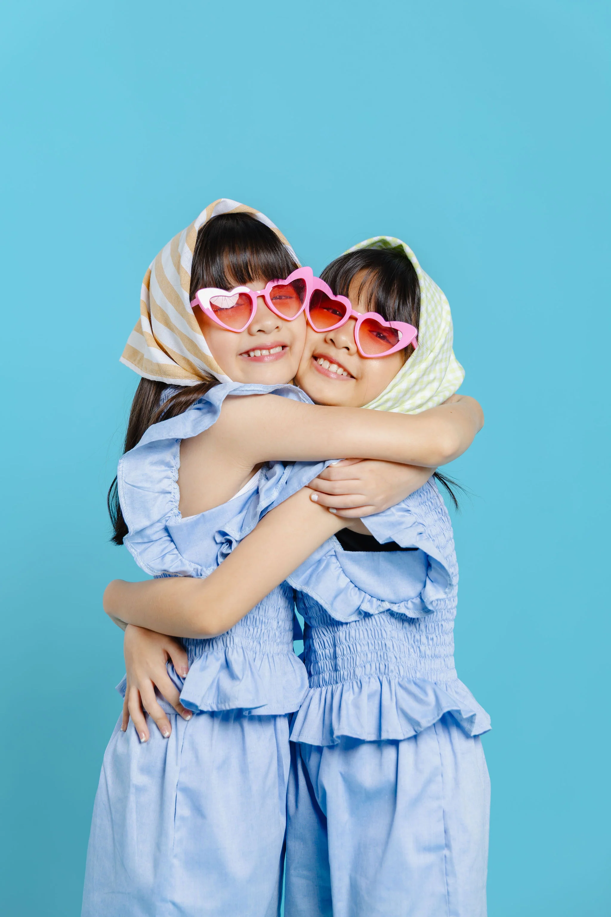 Aloha set - Denim Chambray with free assorted bandana - Image 3