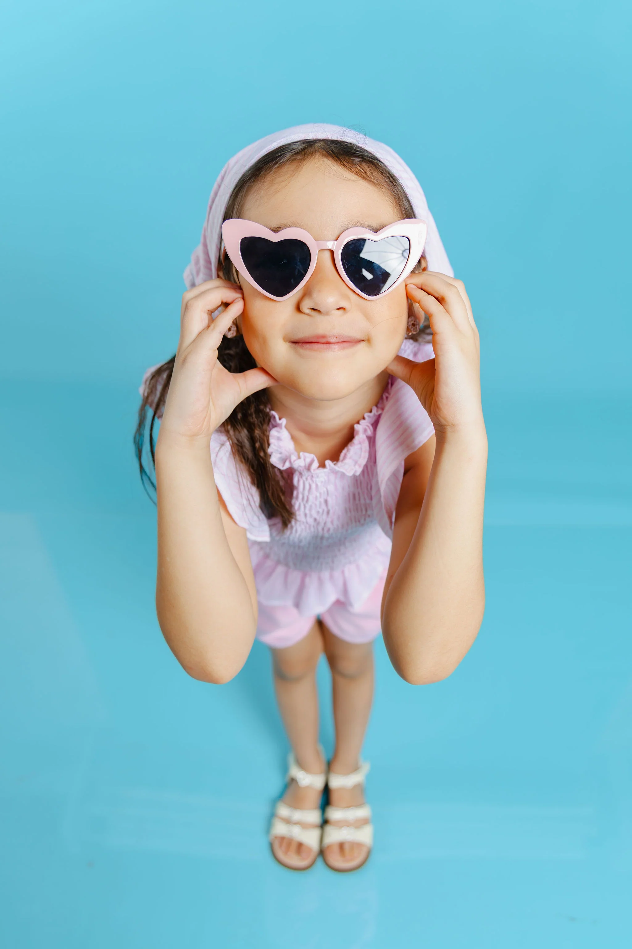 Aloha set - baby pink with free assorted bandana - Image 8