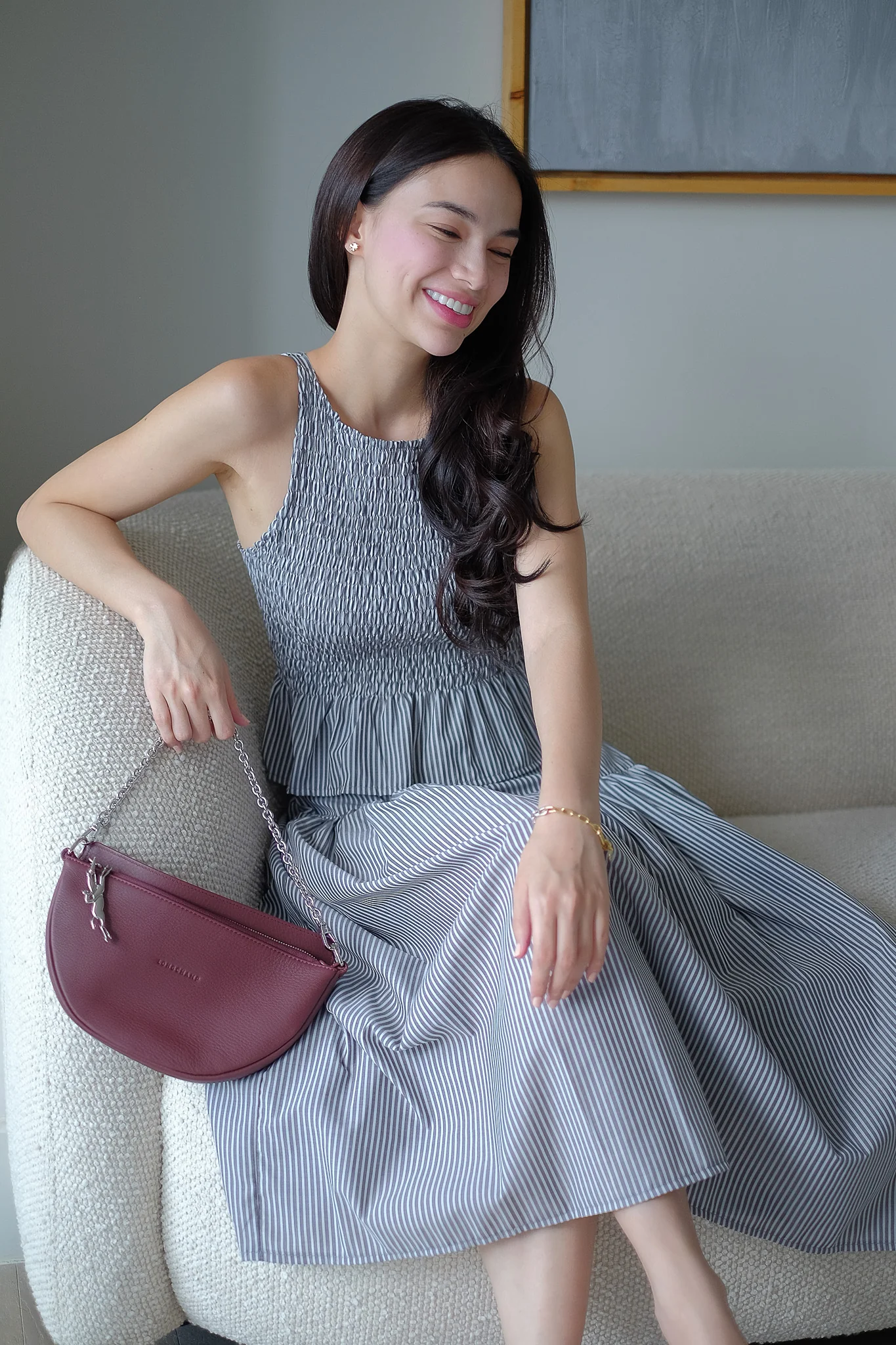 Amara Set pinstripe – graphite - Image 5