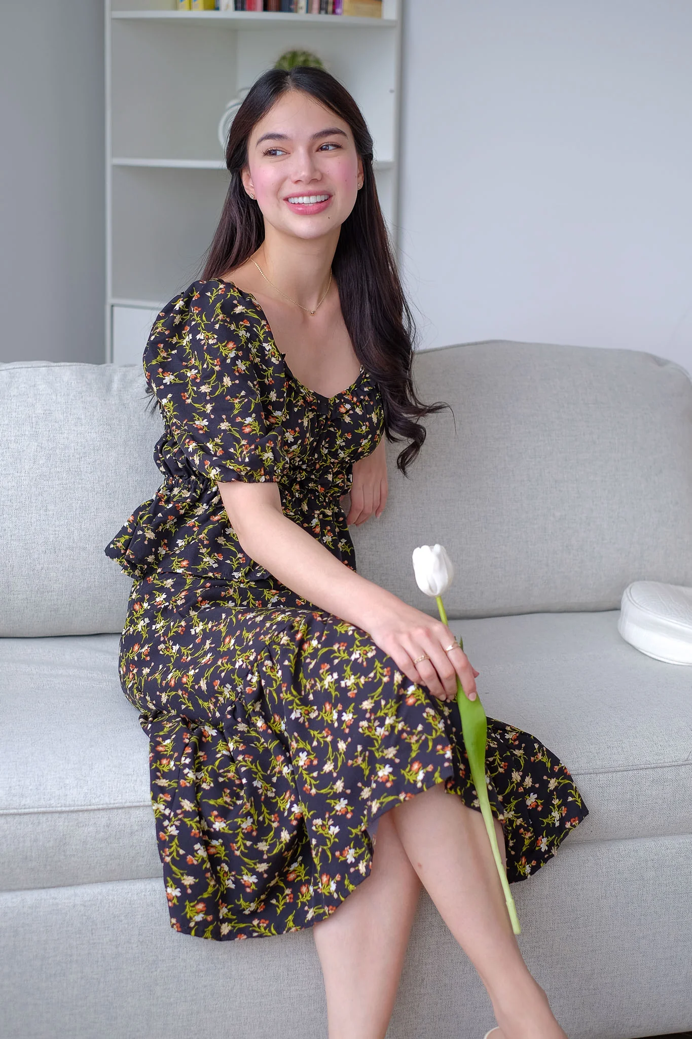 Mazie Set - black floral - Image 5