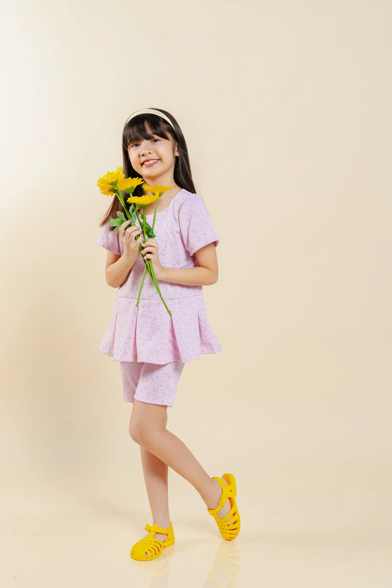 Daisy Days Set - pastel pink floral - Image 5
