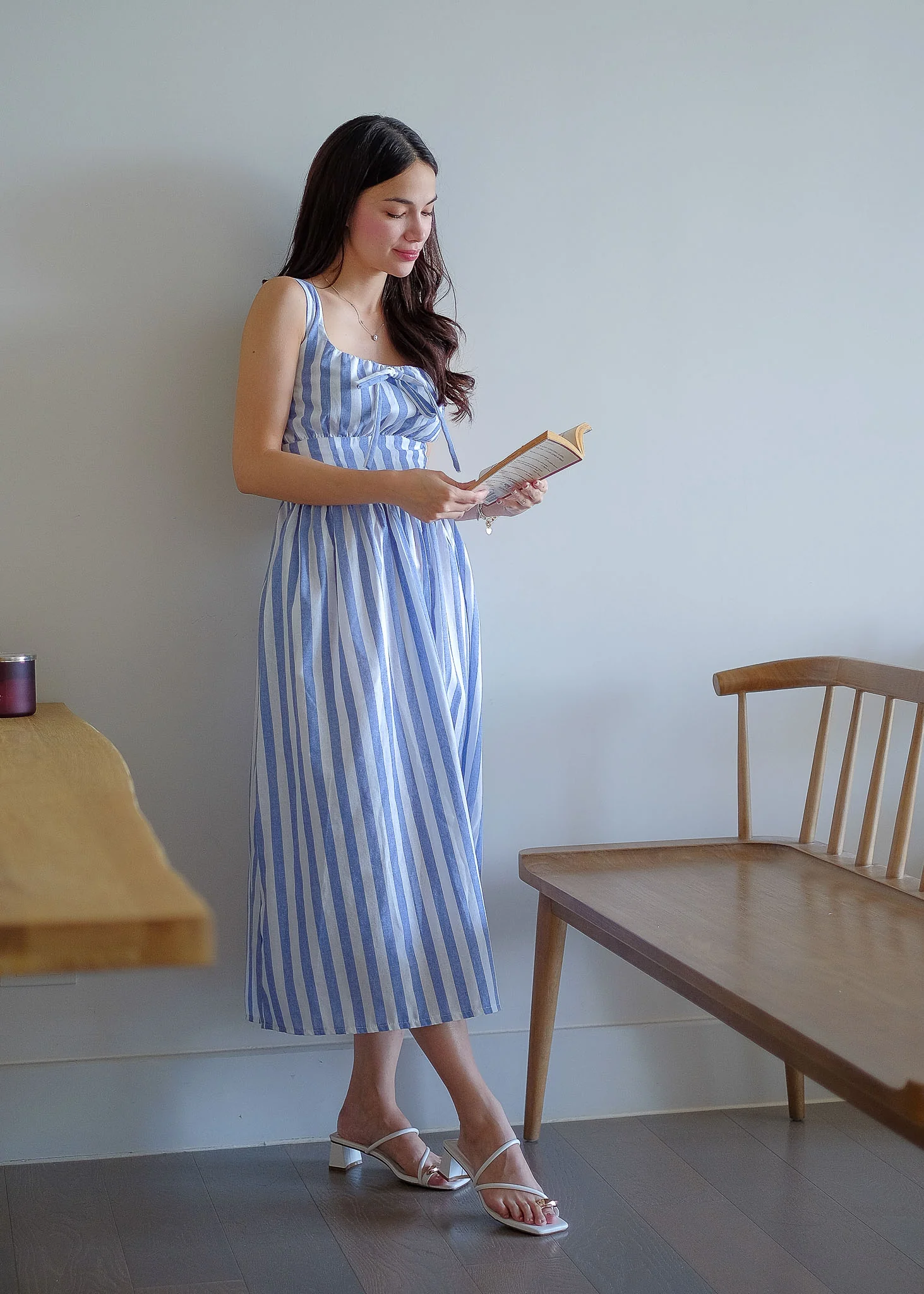 Sascha midi - cabana blue stripe - Image 6